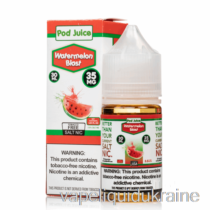 Vape Ukraine Watermelon Blast - Pod Juice - 30mL 55mg